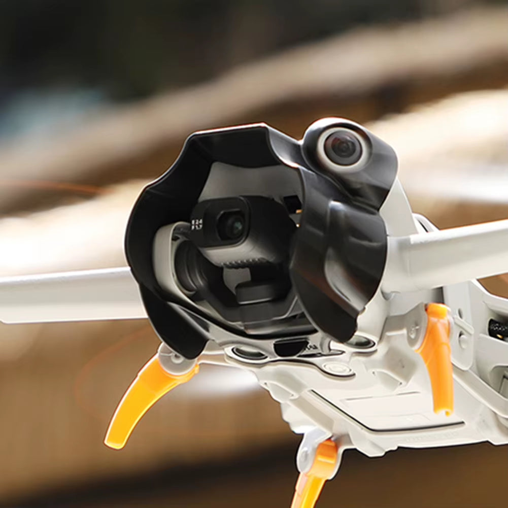 Drone Hood Drone Accessories Sunshade Lens Protector Precise Molded Fit Lens Hood Excellent Light Blocking for Mini 4 Pro