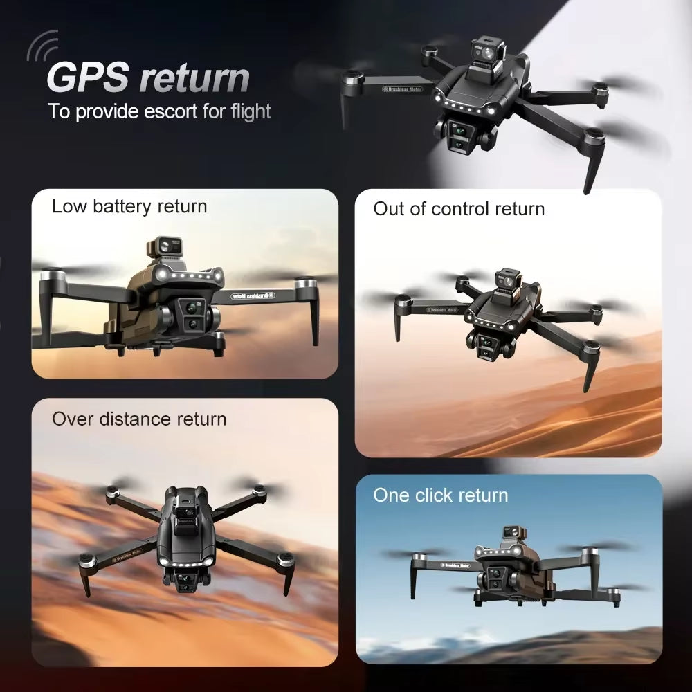 Xiaomi Mijia V198GPS Drone 4K Profesional FPV Brushless Laser Obstacle Avoidance Aerial Optical Foldable Quadcopter Mini 8K Dron