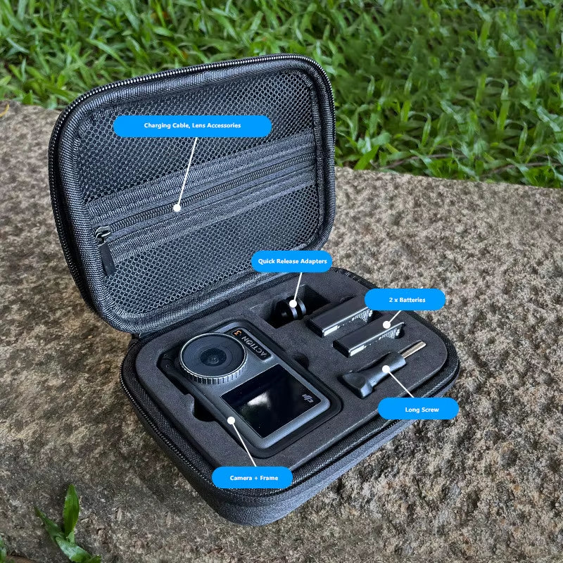 Mini Handbag for  Osmo Action 5 Pro Carrying Case Travel Bag Camera Accessories for  Action 4 3 Storage Bag Protective Box