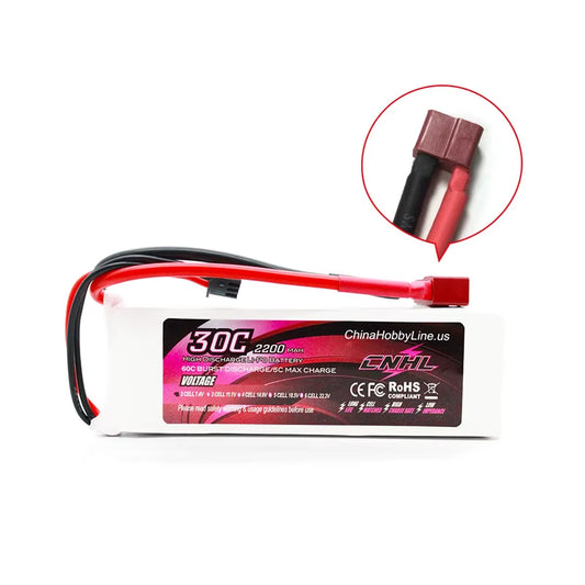2S 7.4V Lipo Battery 2200Mah 30C with T Deans XT60 Plug for FPV Quadcopter Drone Airplane Helicopter Car Hobby