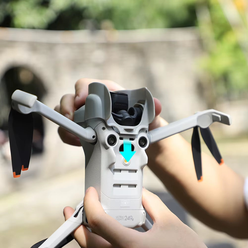 Drone Hood Drone Accessories Sunshade Lens Protector Precise Molded Fit Lens Hood Excellent Light Blocking for Mini 4 Pro