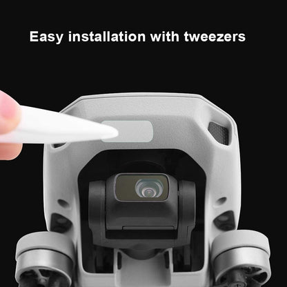 ​Mini 2 /Mini SE Gimbal Protector Kit: Camera Lens Cover Cap + Tempered Films (2 Sets) + Lens Hood Sunshade Gimbal Guard, 3-In-1 Lens Protection Accessories for DJI Mini 2/Mavic Mini/Mini SE