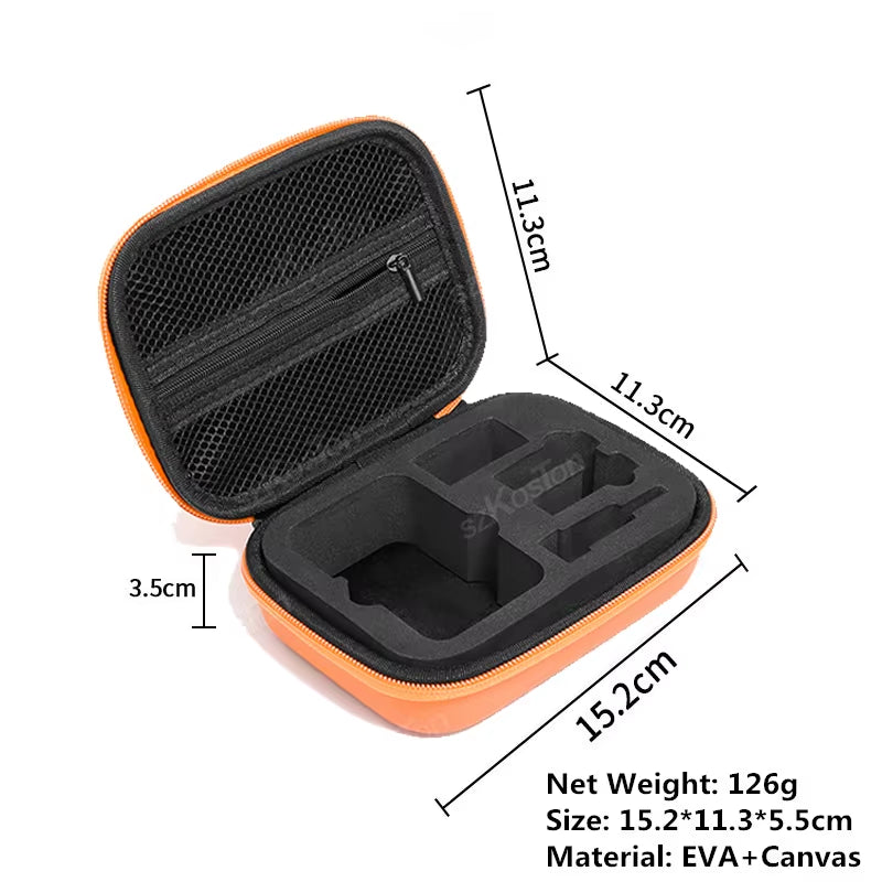 Mini Handbag for  Osmo Action 5 Pro Carrying Case Travel Bag Camera Accessories for  Action 4 3 Storage Bag Protective Box